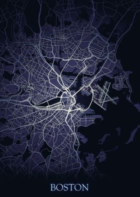 Boston Massachusetts Map