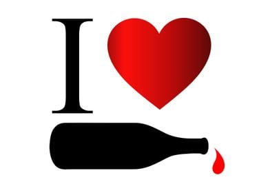 I love wine 