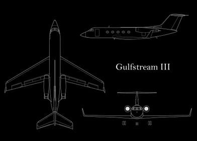 Gulfstream III Blueprint