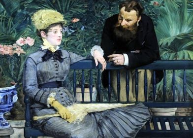 Manet In the Conservatory