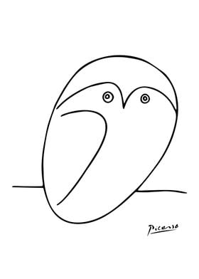 The Owl by Pablo Picasso