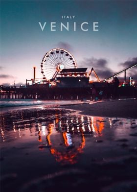 Venice city night