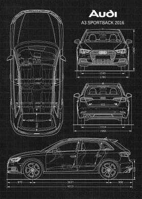 Audi A3 Sportback 2016