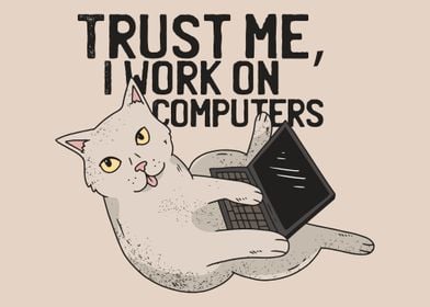 Funny Cat Quote I Programm