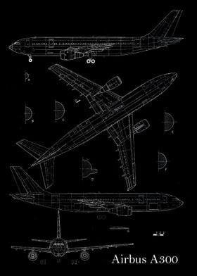 Airbus A300 Blueprint