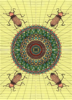 bug mandala