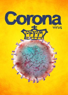 Coronavirus beer poster
