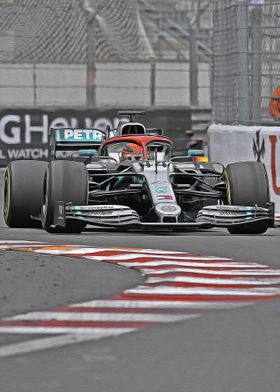 Lewis Hamilton W10 Monaco