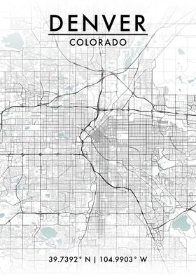 Denver City Map