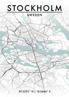 Stockholm City Map