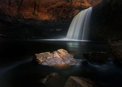 Sgwd Gwladus waterfall