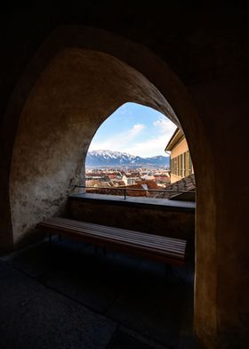 Town Thun in Switzerland