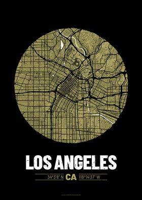 Los Angeles City Map