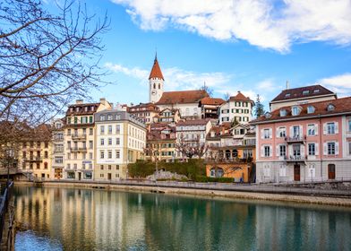 Town Thun in Switzerland