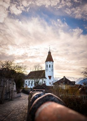 Town Thun in Switzerland