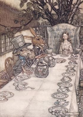 Alice At The Tea Party