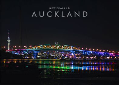 Auckland night view