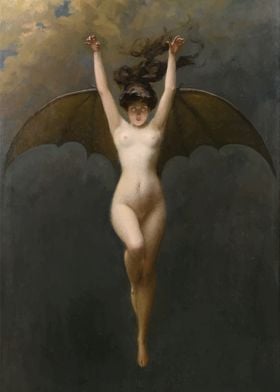 Bat Wing Woman