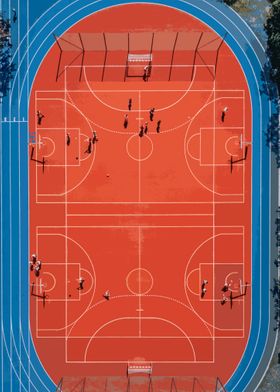 basket court