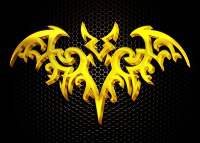 Bat Golden 3D