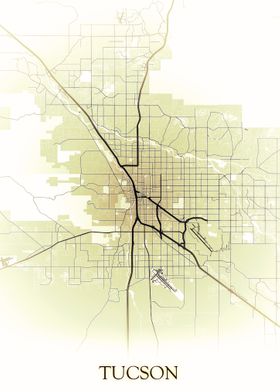 Tucson City Map