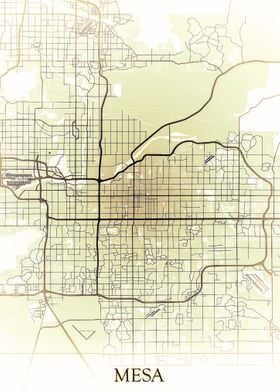 Mesa City Map