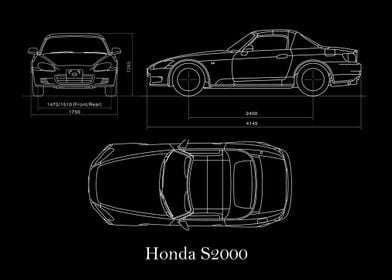 Honda S2000 2005 Blueprint