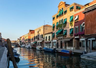 Silky Murano Island Canal