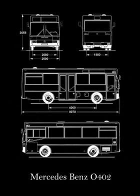 Mercedes Benz O402 1987 