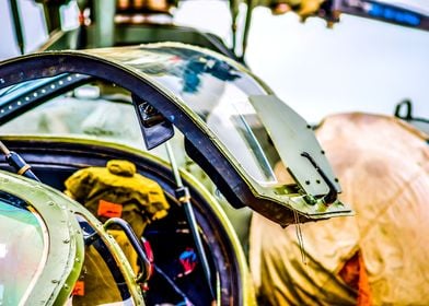 Open Canopy Of A Chopper