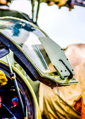 Open Canopy Of A Chopper