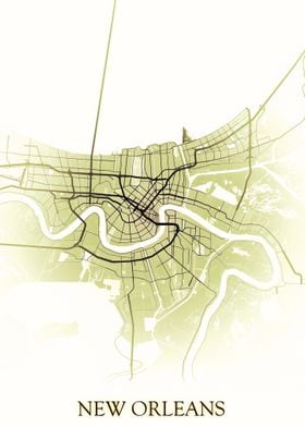 New Orleans Map