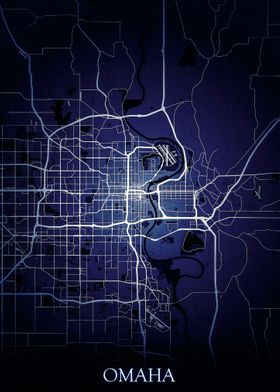 Omaha Night Map