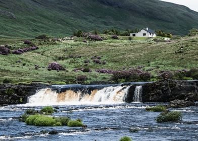 Aasleagh Falls in Ireland