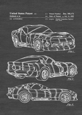 1996 Dodge Viper Patent