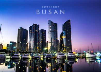 Busan night view