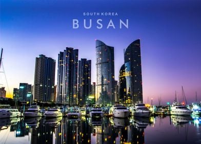 Busan night view