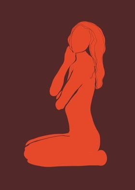 Minimalist Body Drawing 4