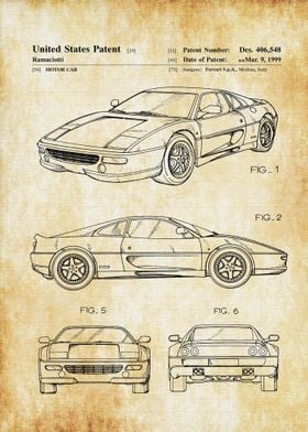 Ferrari 360 Patent