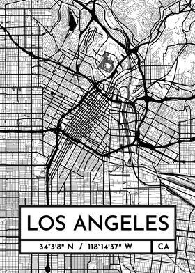 Los Angeles City Map