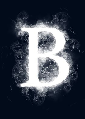 b letter smoky