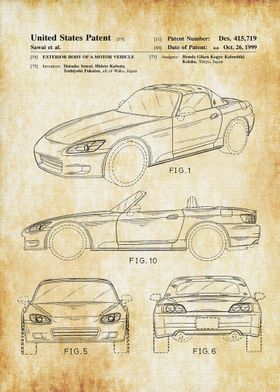 Honda S2000 Design 1999