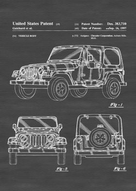 Jeep Wrangler Patent