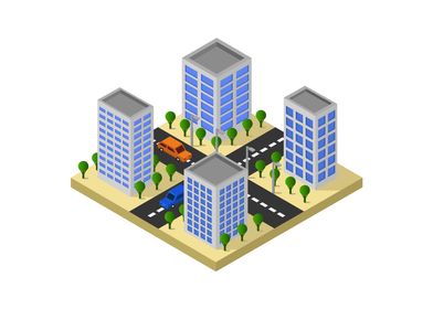 Isometric city