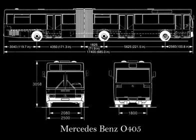 Mercedes Benz O405 1990 