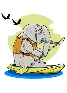 Elephant Kayaking