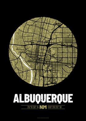 Albuquerque City Map