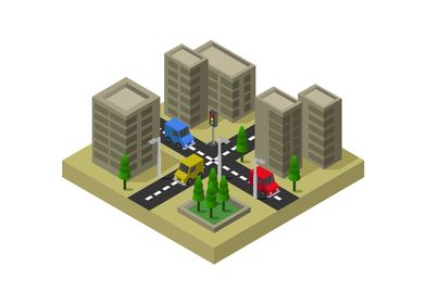 isometric city