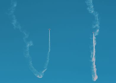 Two Acrobatic Planes