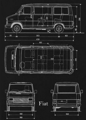 Fiat Ducato 1982 bus